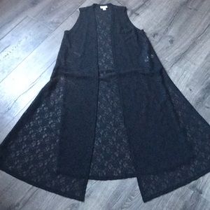 LuLaRoe Black Lace Joy NEW NEVER WORN XS